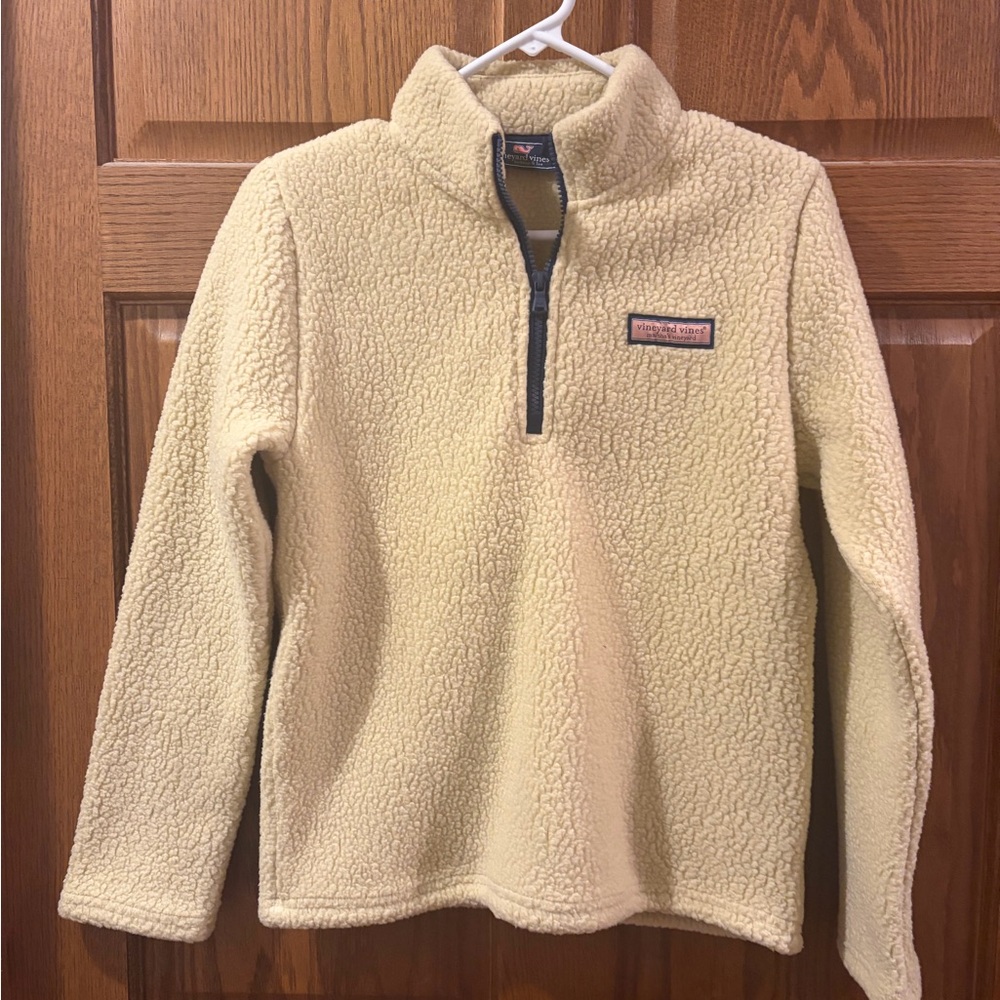 Vineyard Vines Sherpa quarter zip